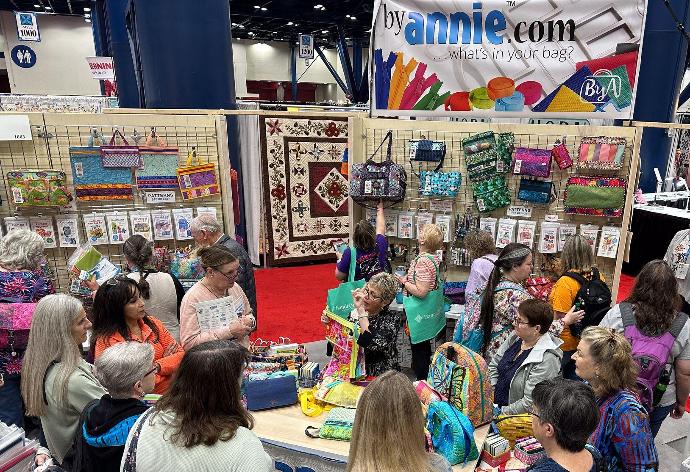 ByAnnie booth at Quilt Market