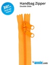 30" Handbag Zippers - Double-slide